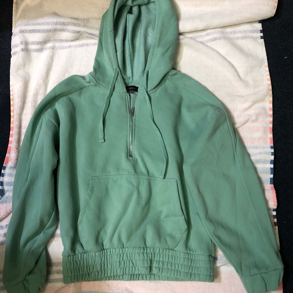 Pacsun la hearts cropped sweatshirt